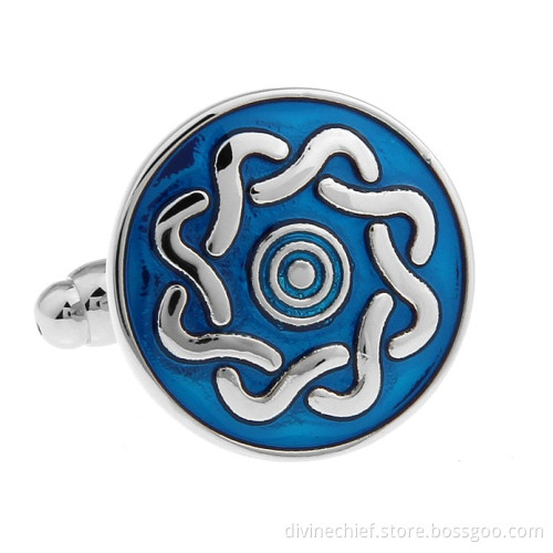 Facory Supply Metal Cufflinks For Man's Suit Shirt